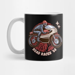 Road Racer '68 Cafe Racer Retro Motorcycle Mug